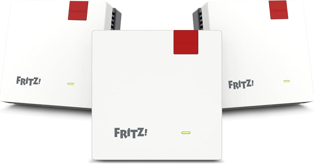 FRITZ! Mesh Set 1700 3 Pack | for 5-7 rooms | Wi-Fi 7 up to 3.6 GBit/s
