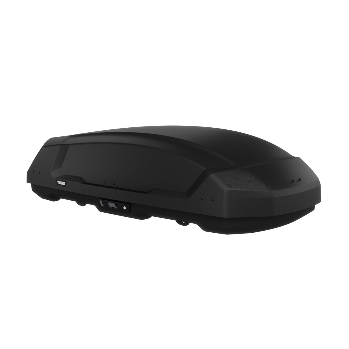 Thule Force 3 XL 645800 Dachbox, 500L, 75 kg, AeroSkin, PowerClick, SlideLock, Schwarz Matt