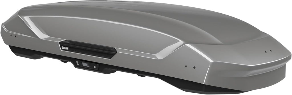 Thule Motion 3 XXL 639901 Dachbox, 600L, 75 kg, PowerClick, SlideLock, 232cm, Titan Glossy