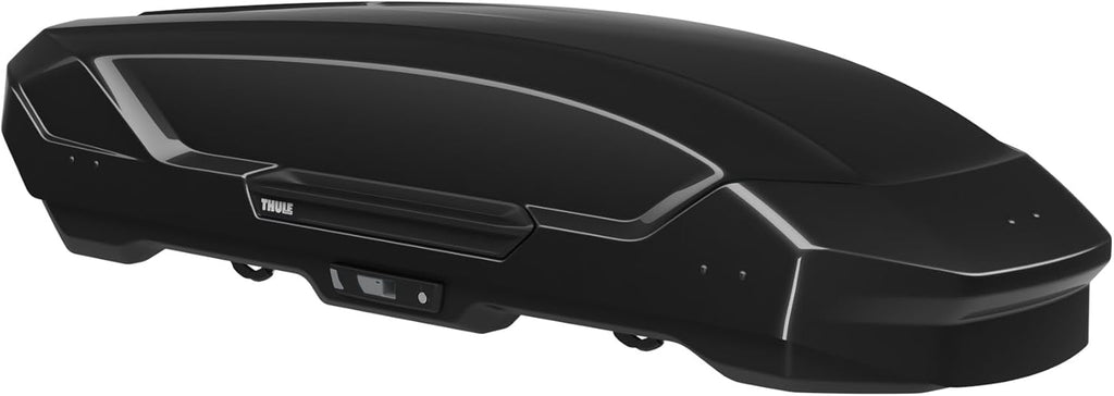 Thule Motion 3 Sport 639600 Dachbox, 300L, PowerClick, SlideLock, 188x65x42 cm, Black Glossy