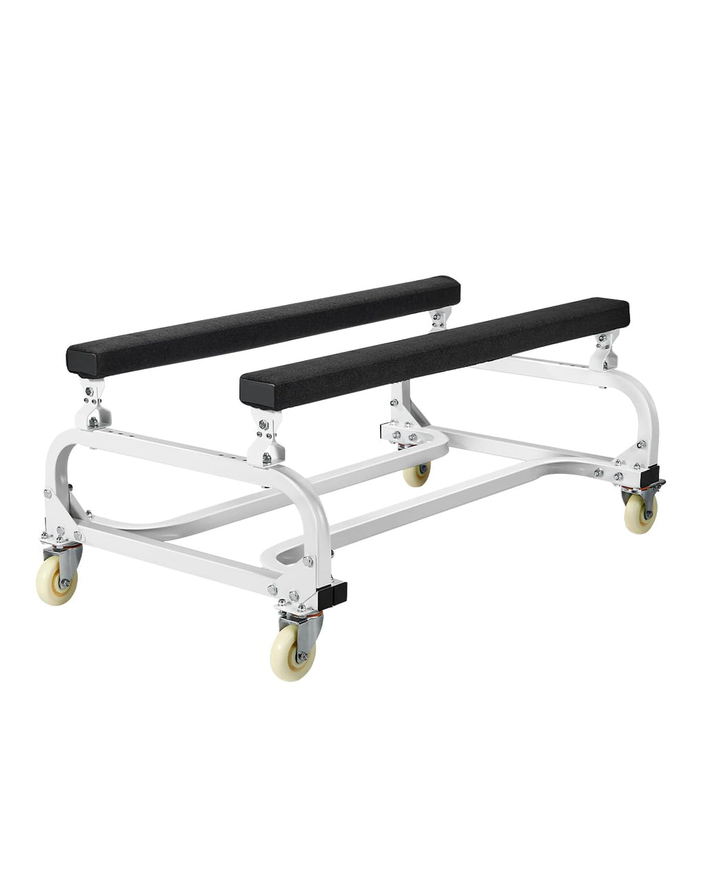 VEVOR Jet Ski Trolley, 454kg Capacity, Jet Ski Stand for Moving Boats, Heavy Duty Travel Cart, Adjustable Berth, 4 Casters, 2 Brakes, for Kayaks, Hovercraft