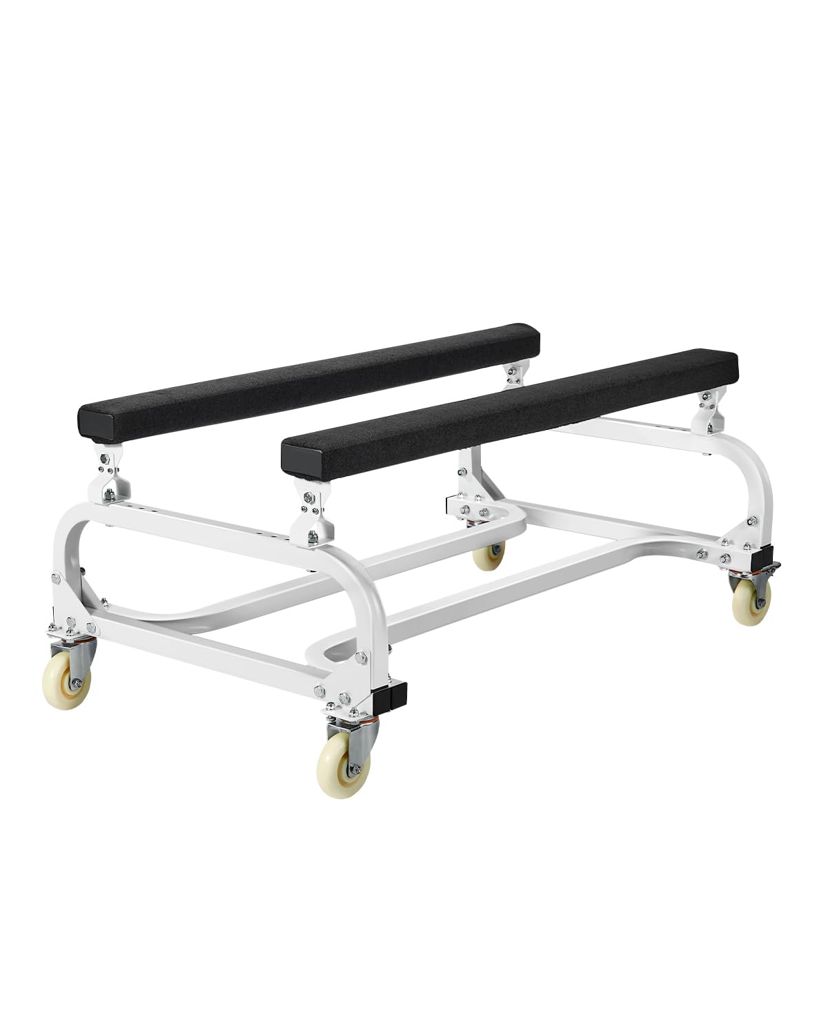 VEVOR Jet Ski Trolley, 454kg Capacity, Jet Ski Stand for Moving Boats, Heavy Duty Travel Cart, Adjustable Berth, 4 Casters, 2 Brakes, for Kayaks, Hovercraft