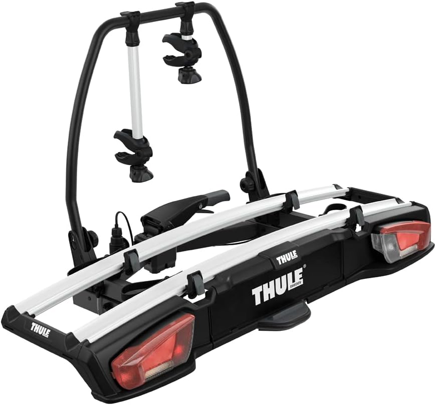 Thule VeloSpace XT 938000 Fahrradträger, 2 Fahrräder, 60 kg, Fatbike 4,7", AcuTight, Schwarz