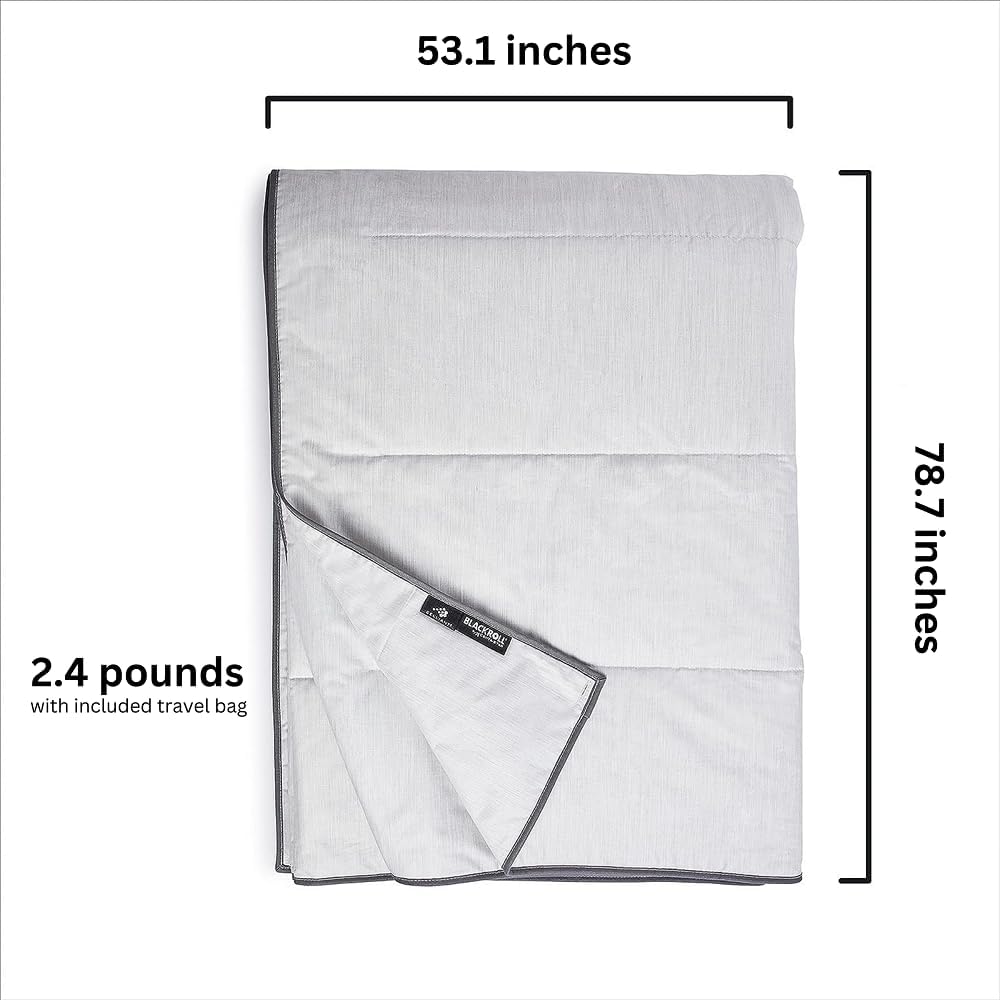 BLACKROLL® Recovery Blanket Summer (135 x 200cm), Sommerdecke mit Infraroteffekt