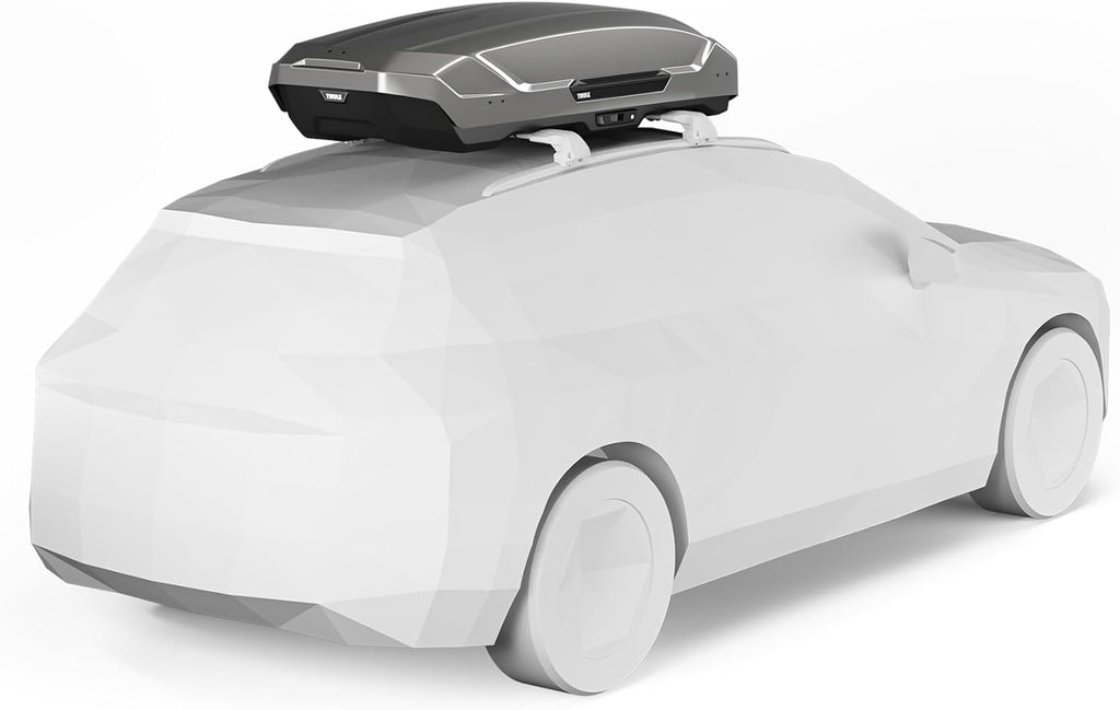 Thule Motion 3 L 639701 Dachbox, 450L, 75 kg, PowerClick, SlideLock, 194x87x42 cm, Titan Glossy