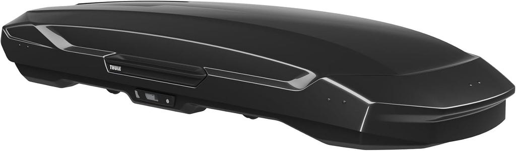 Thule Motion 3 XXL Low 639500 Dachbox, 500L, Niedrigprofil, PowerClick, SlideLock, Black Glossy