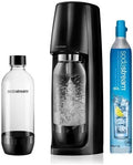 Sodastream wasserkarbonisierungsmaschine + 2 spülmaschinenflaschen spiritnlv