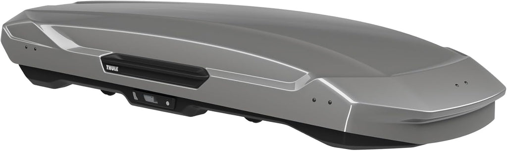 Thule Motion 3 XL Low 639401 Dachbox, 400L, PowerClick, SlideLock, 216x89x36 cm, Titan Glossy