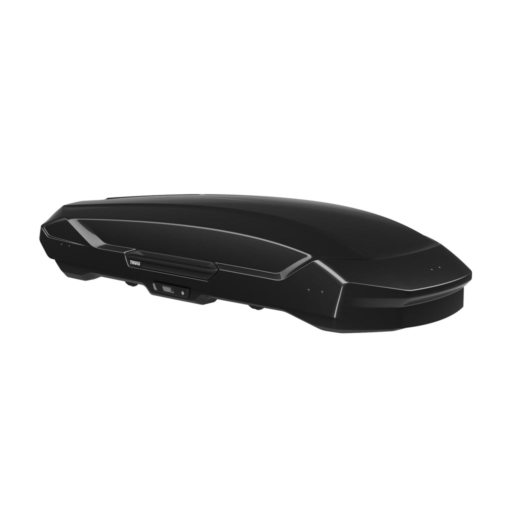Thule Motion 3 XXL 639901 Dachbox, 600L, 75 kg, PowerClick, SlideLock, 232cm, Titan Glossy