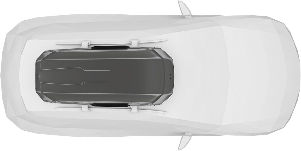 Thule Motion 3 L 639701 Dachbox, 450L, 75 kg, PowerClick, SlideLock, 194x87x42 cm, Titan Glossy