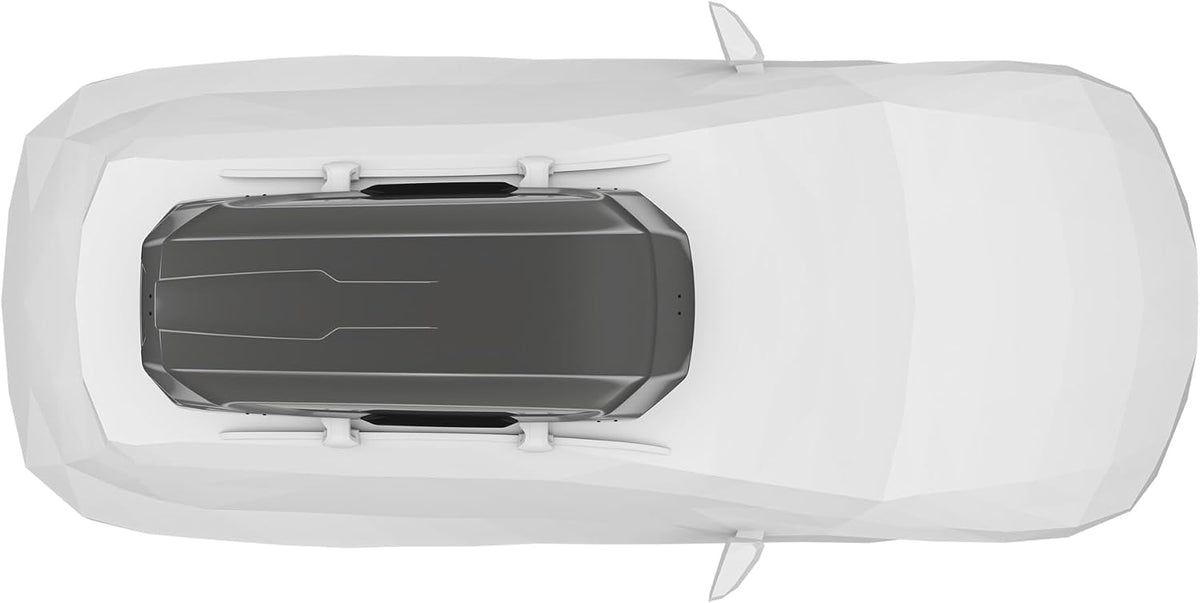 Thule Motion 3 L 639701 Dachbox, 450L, 75 kg, PowerClick, SlideLock, 194x87x42 cm, Titan Glossy