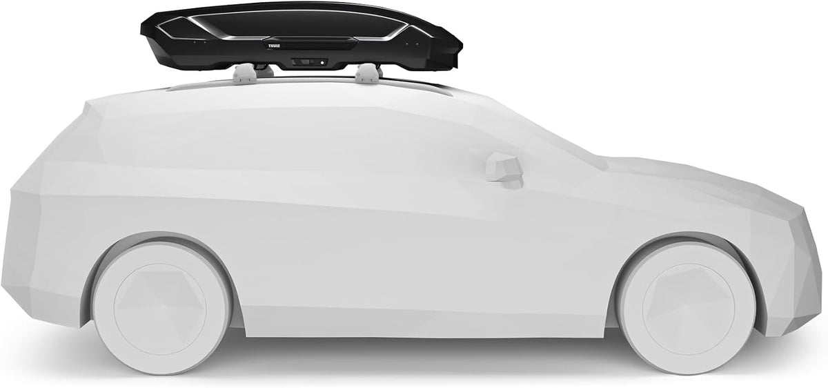 Thule Motion 3 L 639700 Dachbox, 450L, 75 kg, PowerClick, SlideLock, 194x87x42 cm, Black Glossy