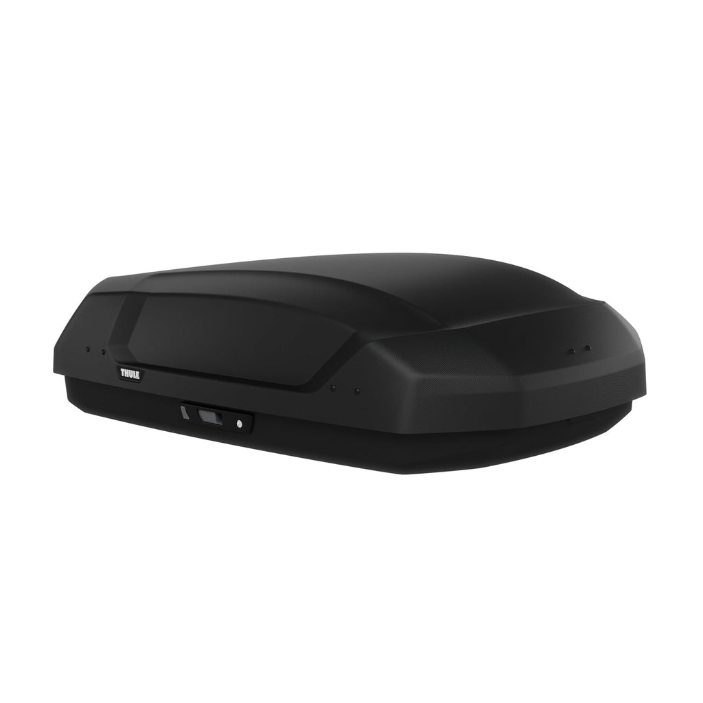 Thule Force 3 XL 645800 Dachbox, 500L, 75 kg, AeroSkin, PowerClick, SlideLock, Schwarz Matt