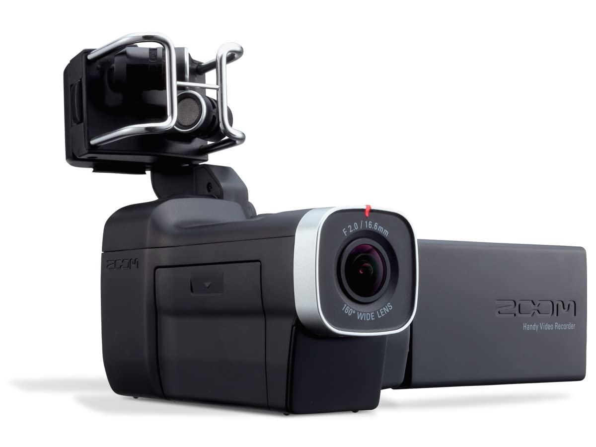 ZOOM Q8n-4k Video Handy Recorder, 4k UHD Camcorder mit 4-Spur Audio