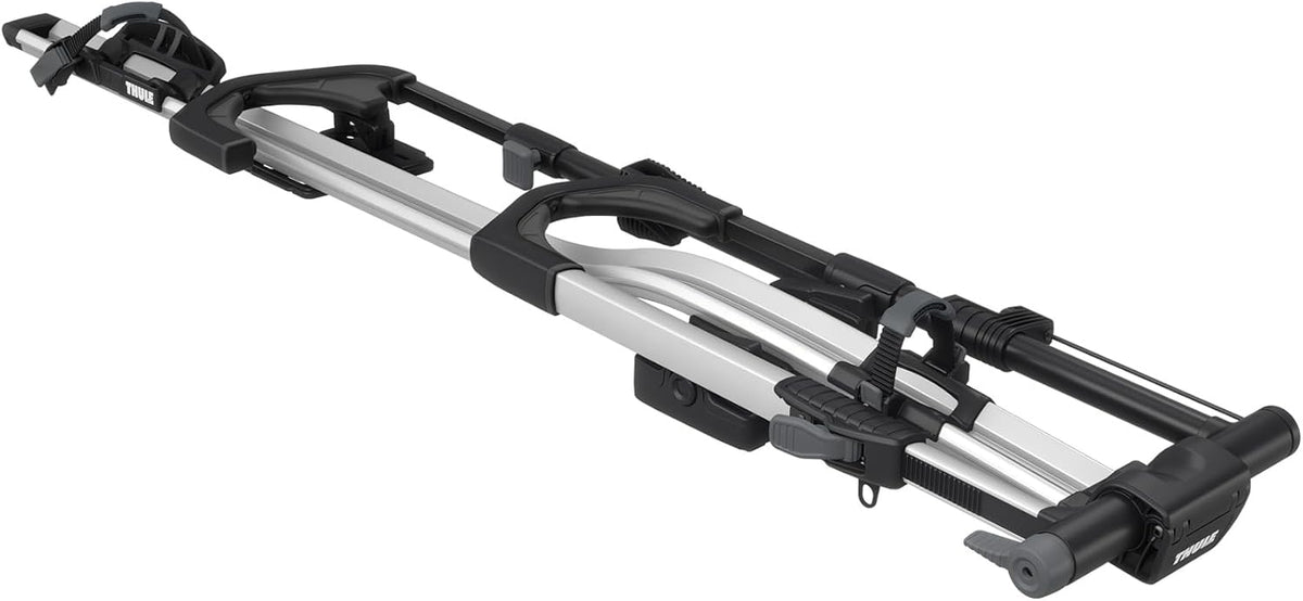 Thule 599001 Fahrradhalter, 20 kg, Vorderradhalterung, Karbonrahmen, Seitenwechsel, Schwarz