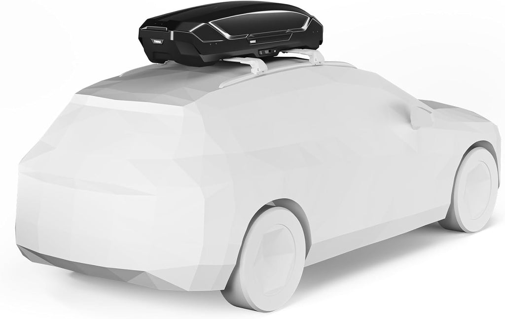 Thule Motion 3 Sport 639600 Dachbox, 300L, PowerClick, SlideLock, 188x65x42 cm, Black Glossy