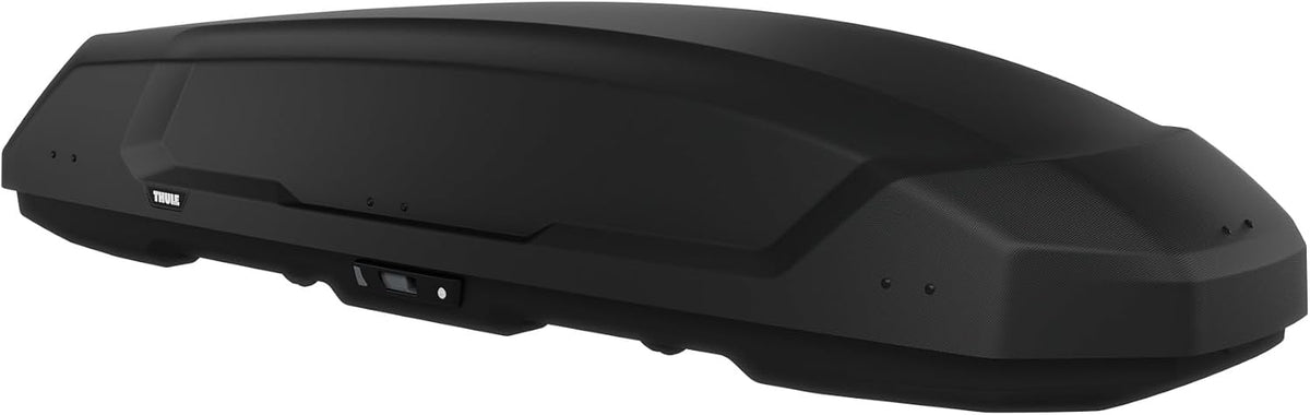 Thule Force 3 XXL Sport 645300 Dachbox, AeroSkin, PowerClick, SlideLock, 232x79x44cm, Schwarz Matt