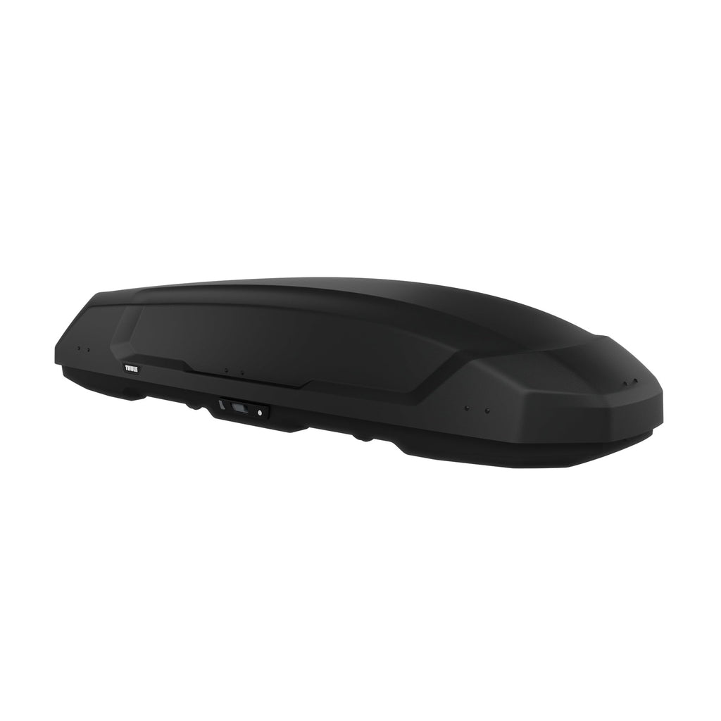 Thule Force 3 XL 645800 Dachbox, 500L, 75 kg, AeroSkin, PowerClick, SlideLock, Schwarz Matt