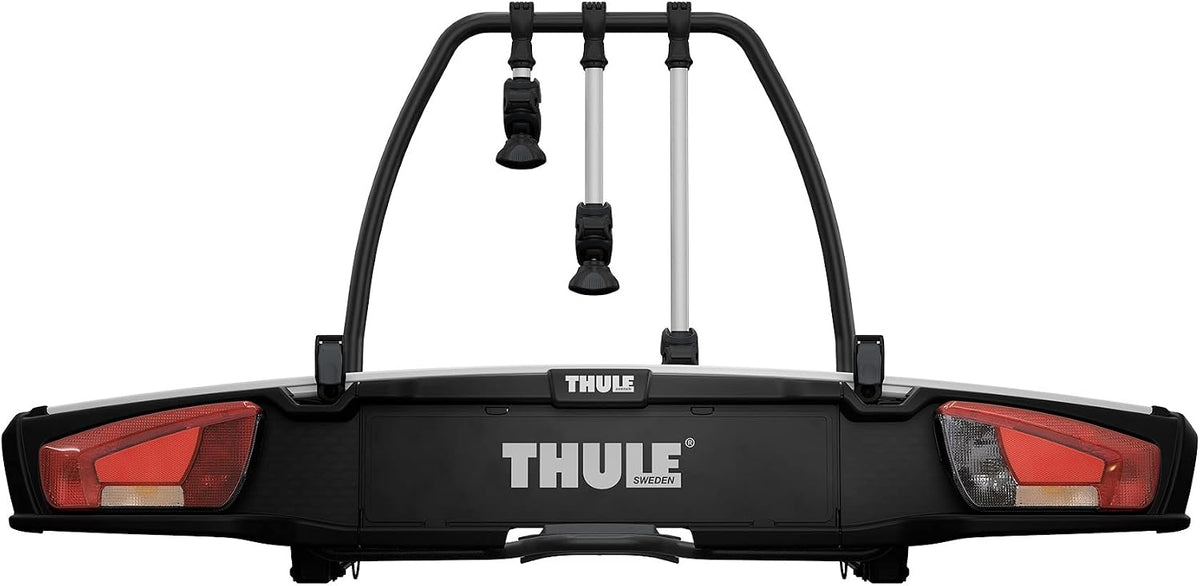 Thule VeloSpace XT 939000 Fahrradträger, 3 Fahrräder, 60 kg, Fatbike 4,7", AcuTight, Schwarz