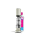 SodaStream ENSO Wassersprudler -1L Sprudlerflaschen & CO2-Zylinder, Silber