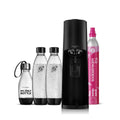 Sodastream Terra Soda Machine | 1 Bottle 1L + Cylinder 60L | Black