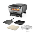 Ninja Woodfire Outdoor-Ofen, 8-in-1-Pizza- Ofen, BBQ-Smoker mit Bratrost