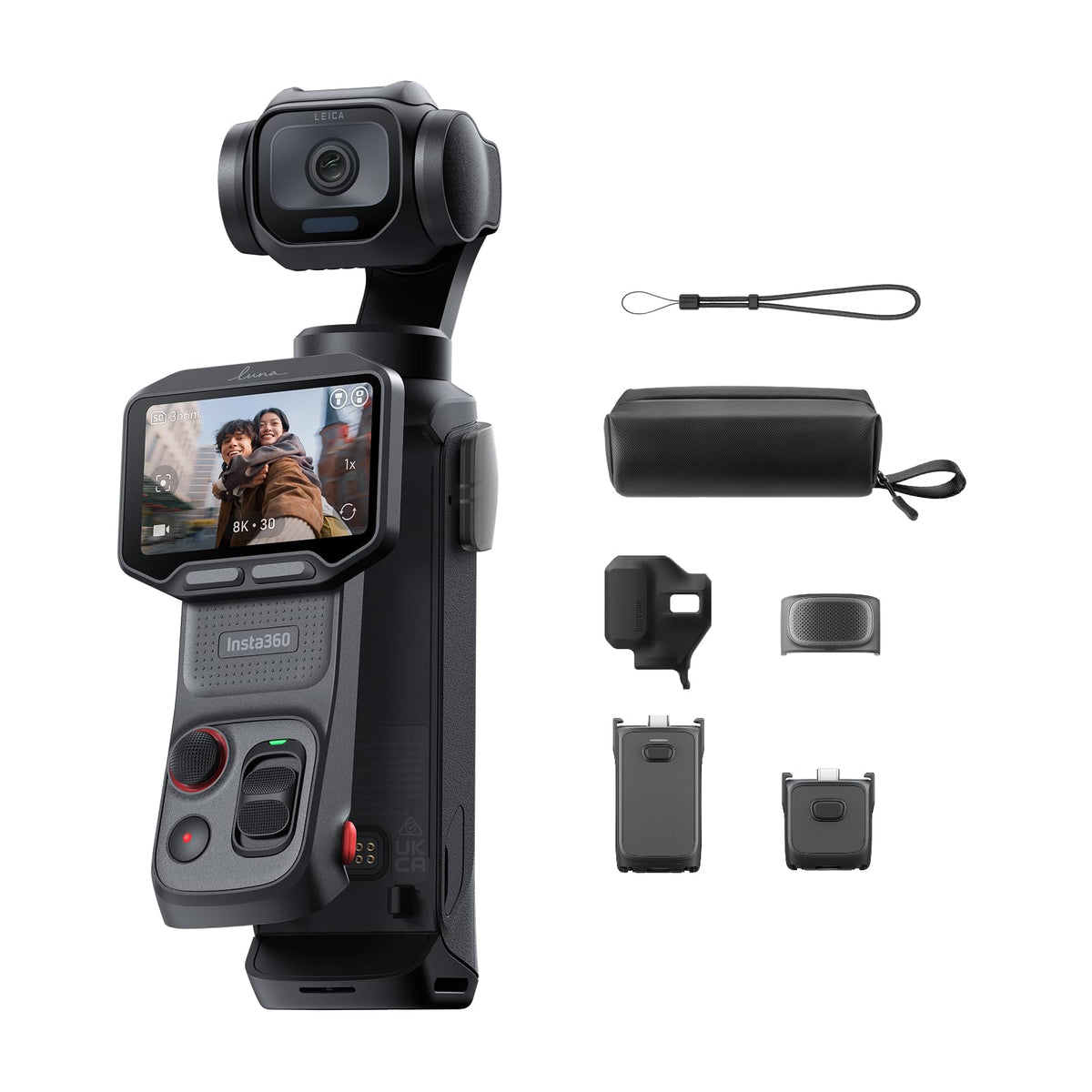 Insta360 Luna Pro 8K Vlogging Camera with Leica Lens