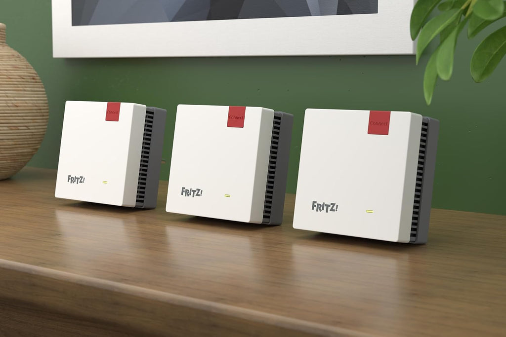 FRITZ! Mesh Set 1700 3 Pack | for 5-7 rooms | Wi-Fi 7 up to 3.6 GBit/s