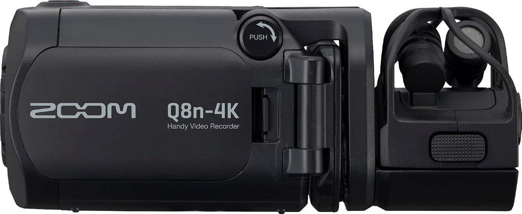 ZOOM Q8n-4k Video Handy Recorder, 4k UHD Camcorder mit 4-Spur Audio