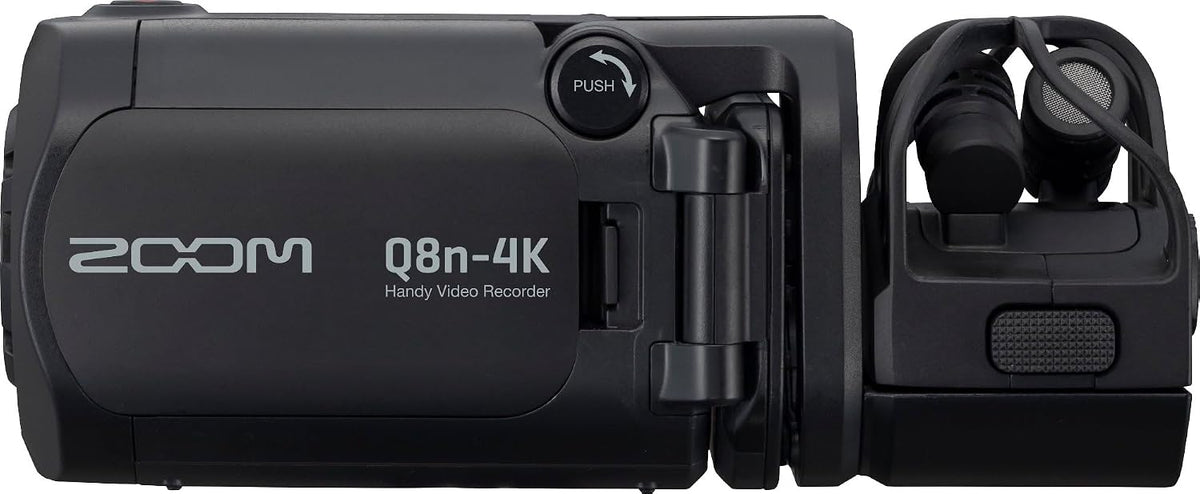ZOOM Q8n-4k Video Handy Recorder, 4k UHD Camcorder mit 4-Spur Audio