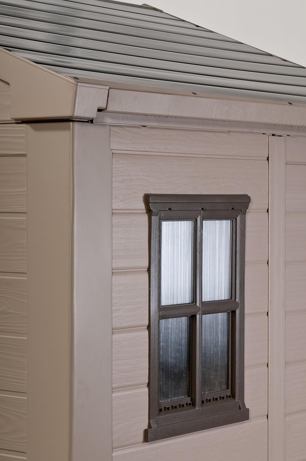 Keter Gerätehaus, Beige/Taupe, 8 x 8
