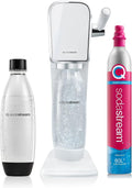 SodaStream ART Wassersprudler - 1x 1L Sprudlerflasche & CO2-Zylinder, Schwarz