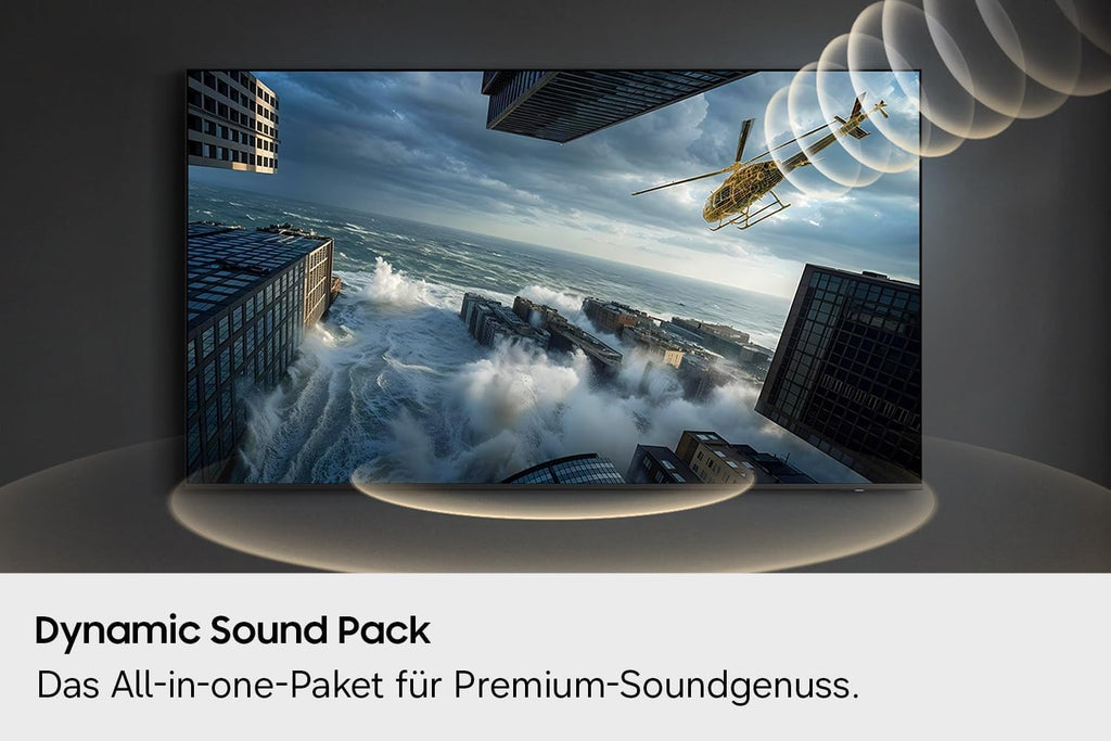 Samsung Mini LED M70H 4K 50 Zoll (125 cm) UHD Fernseher, Mini LED Prozessor 4K, AI Companion für Fragen, Pure Spectrum Color, Dynamic SoundPack, MetalStream Design, Gaming Hub, Knox Security, Smart TV