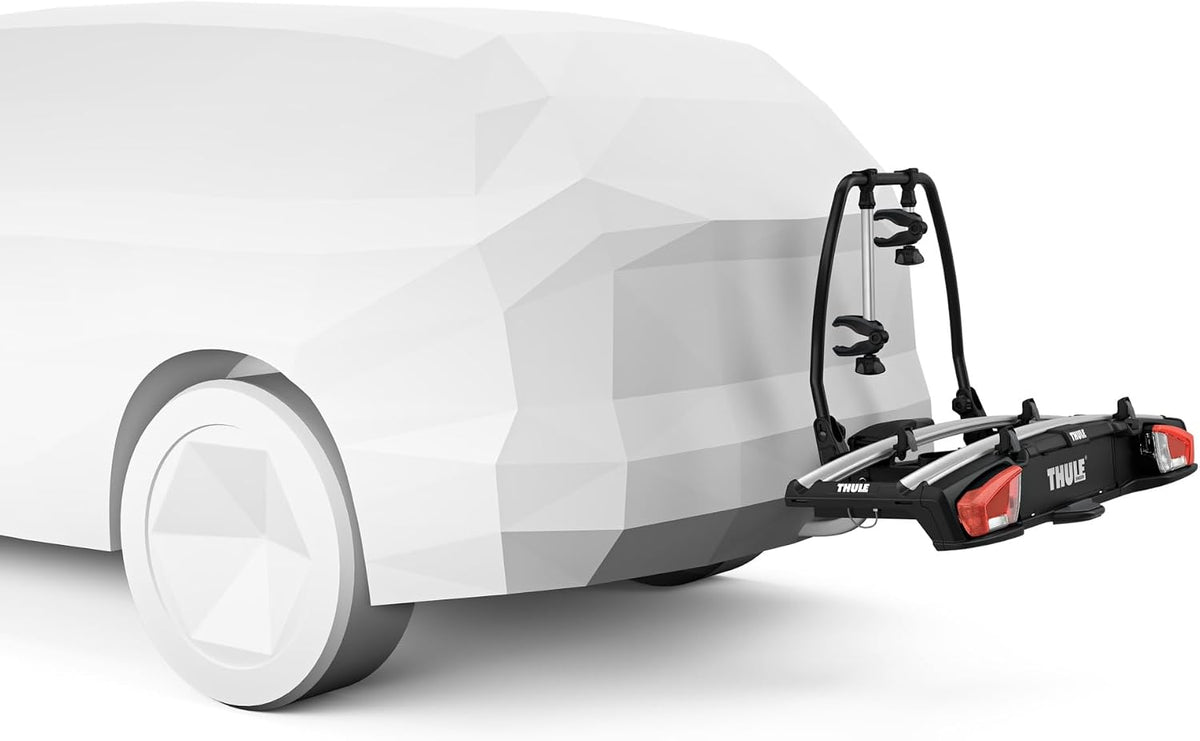 Thule VeloSpace XT 938000 Fahrradträger, 2 Fahrräder, 60 kg, Fatbike 4,7", AcuTight, Schwarz