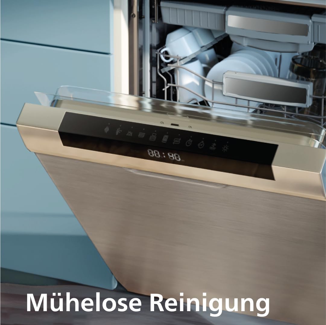 Philips Dual Basket 3000 NA350/00 Heißluftfritteuse 9L, 2 Körbe, 12 Funktionen, 2750W, Schwarz