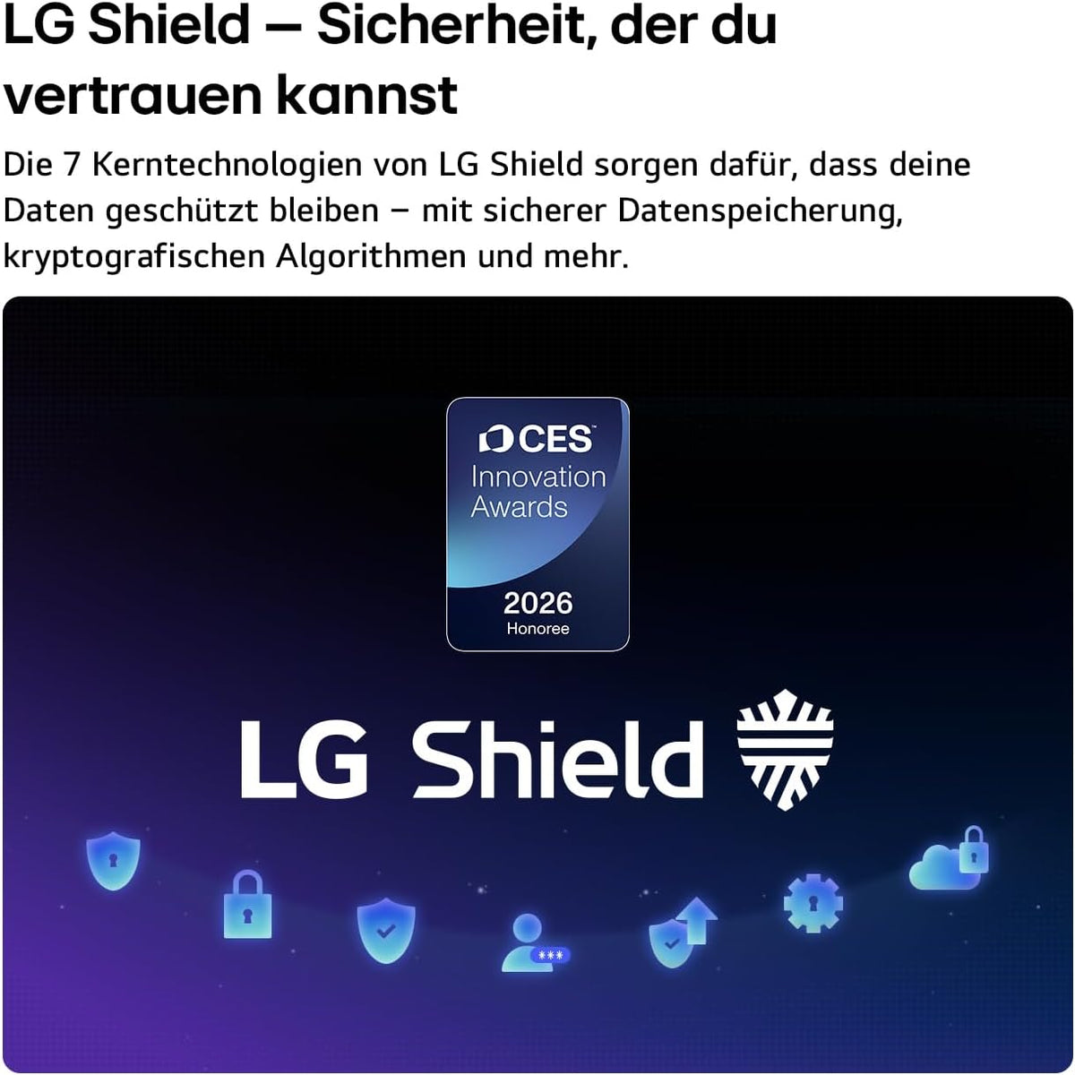 LG 43NU8E0B3LA Nano 4K UHD TV, 43 Zoll, α7 Gen9 4K AI Prozessor, webOS 26, 60Hz, VRR bis zu 60Hz, Modelljahr 2026, Energieklasse F