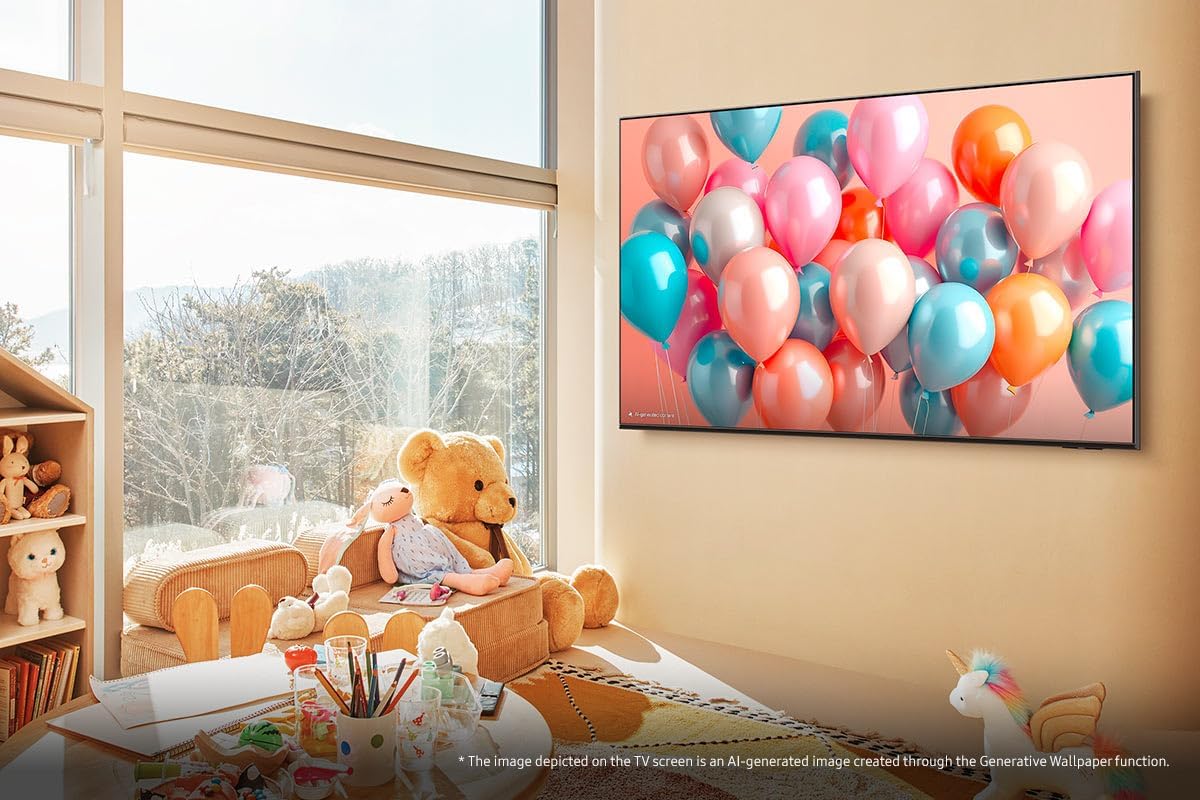 Samsung QLED 4K Q7FA 43 Zoll (108 cm) UHD Fernseher, Q4 AI Prozessor, Quantum Dot, Upscaling, Gaming Hub, Knox Security, Smart TV, 2025