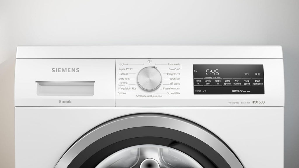 Siemens iQ500 Unterbaufähige Waschmaschine 8 kg 1400 UpM WU14UT71