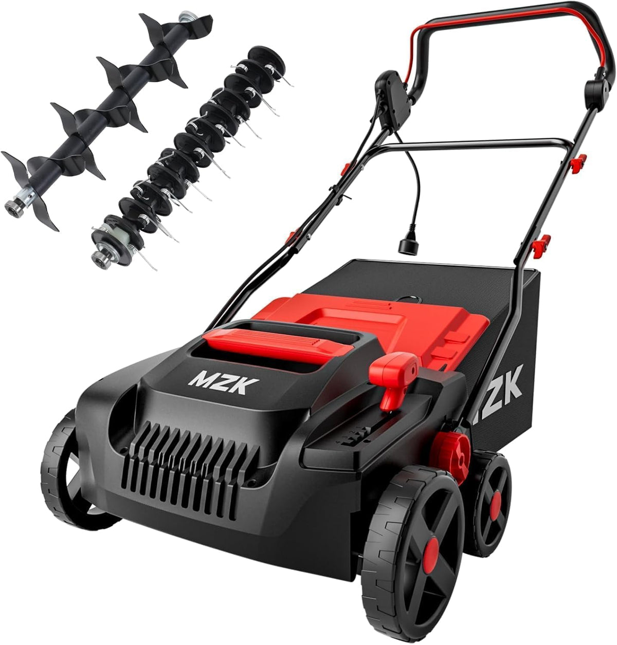MZK 39 cm 12 Amp 2-in-1 Elektrischer Dethatcher und Vertikutierer（SC）