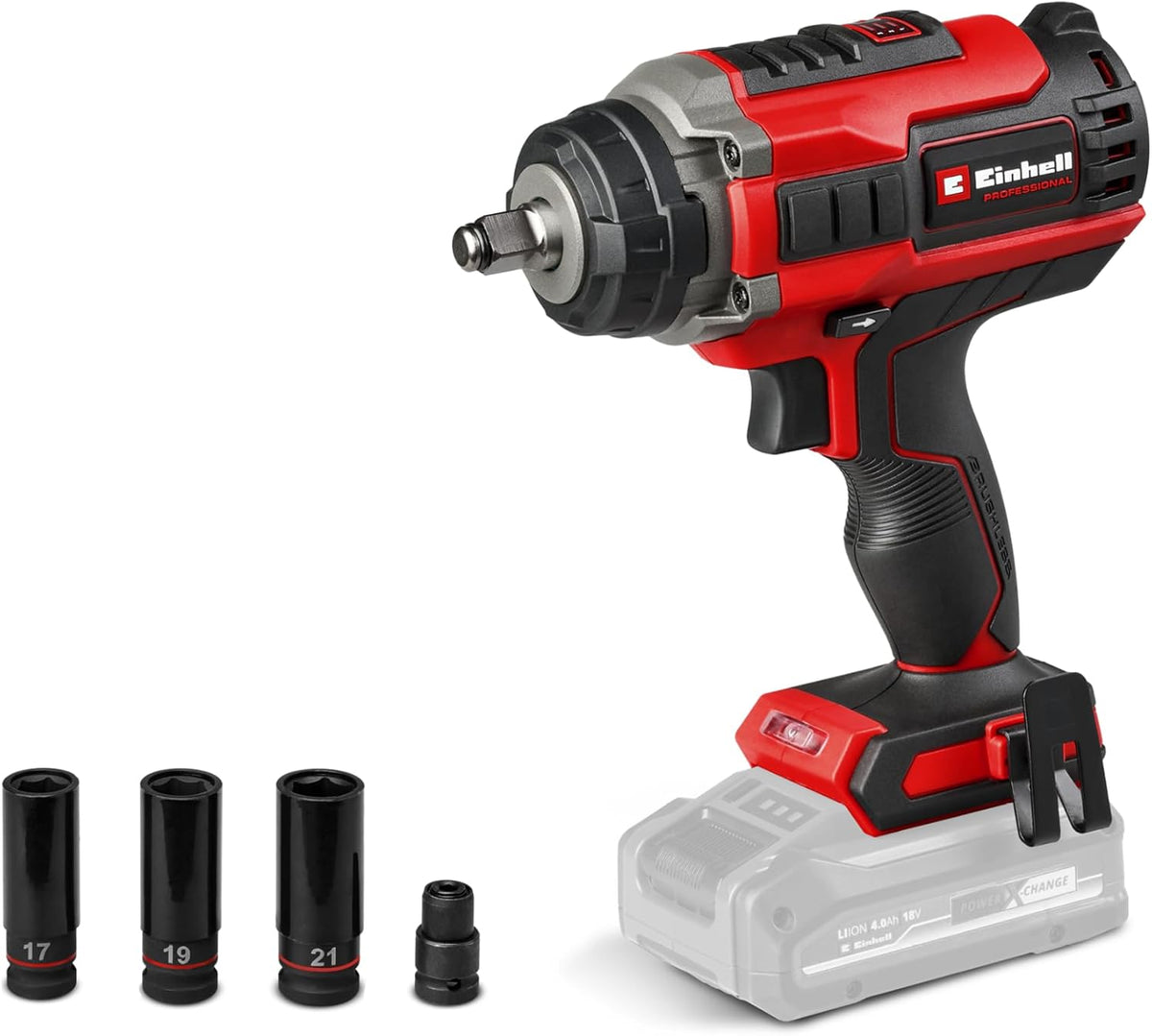Einhell Professional IMPAXXO 18/450 Cordless Nutrunner