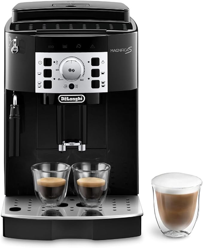 De'Longhi Magnifica S ECAM 22.110.B: Voller Kaffeegenuss auf Knopfdruck mit Milchschaum-Düse