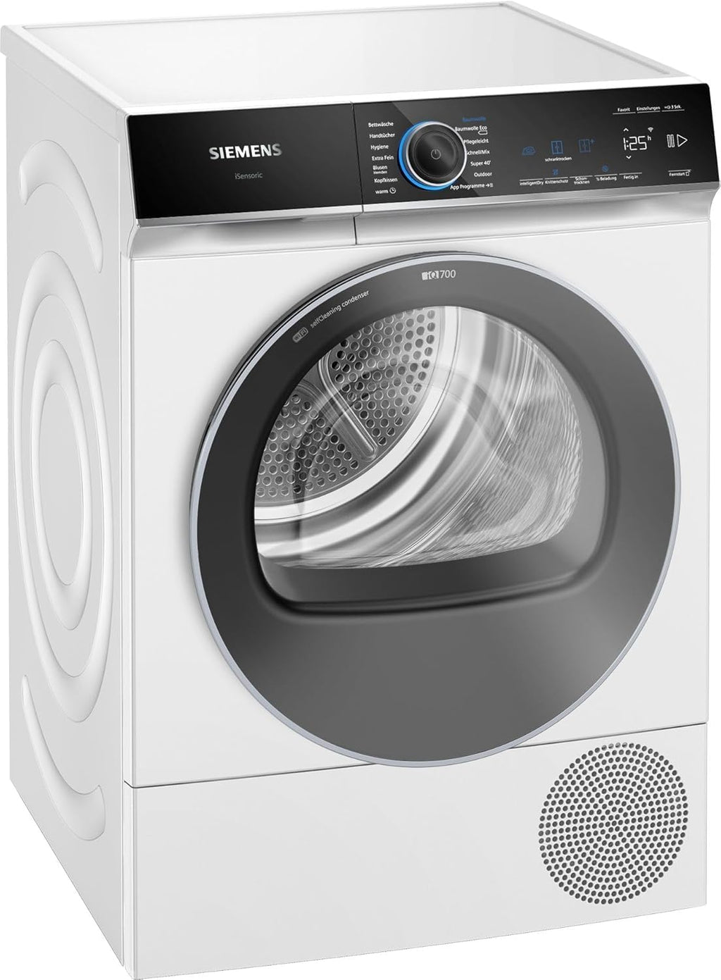 Siemens iQ700 Smarter Wärmepumpentrockner 9 kg autoDry WQ45B2B40