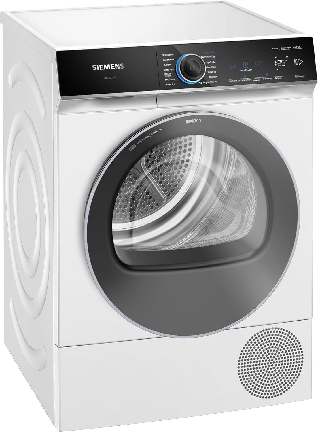 Siemens iQ700 Smarter Wärmepumpentrockner 9 kg autoDry WQ45B2B40