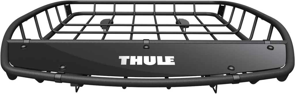 Thule Canyon XT 859XT Dachkorb, 65 kg, 127x104x15 cm, Stahlrohr, T-Nut, erweiterbar, Schwarz