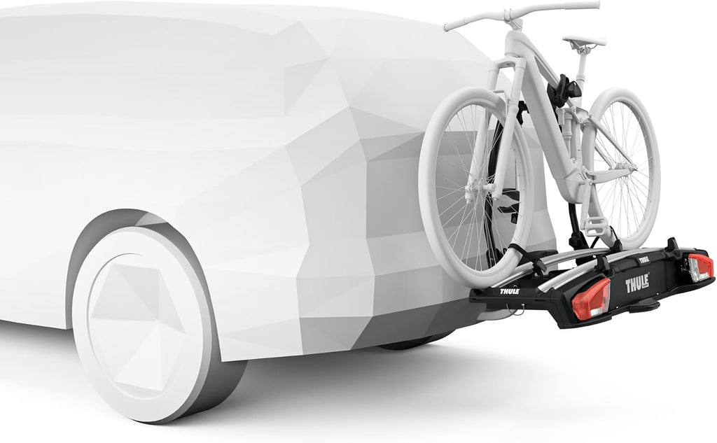 Thule VeloSpace XT 938000 Fahrradträger, 2 Fahrräder, 60 kg, Fatbike 4,7", AcuTight, Schwarz