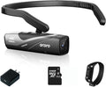 ORDRO Video Camera 4K EP8 Portable Camera POV Recording, Ultra HD 4K 60fps Camcorder with 1/2.8 Inch Sensor, 2-Axis Gimbal Stabiliser, 2.4/5G WiFi, with Remote Control and 64GB MicroSD Card