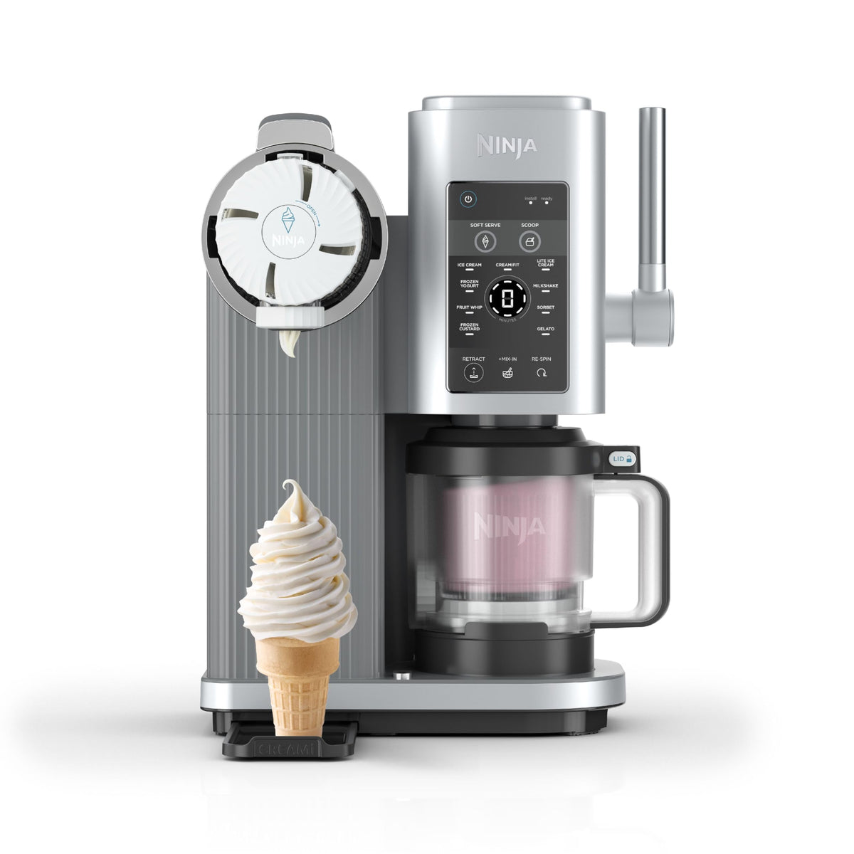 Ninja Slushi FS301UK Eismaschine, 1,9 l, 5 Voreinstellungen, Schnellkühlung, Arktisblau/Grau
