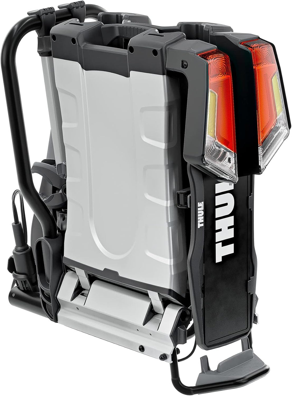 Thule EasyFold XT Bicycle Rack, Bicycle Carrier on Hitch Black/Aluminum, 2 Bikes