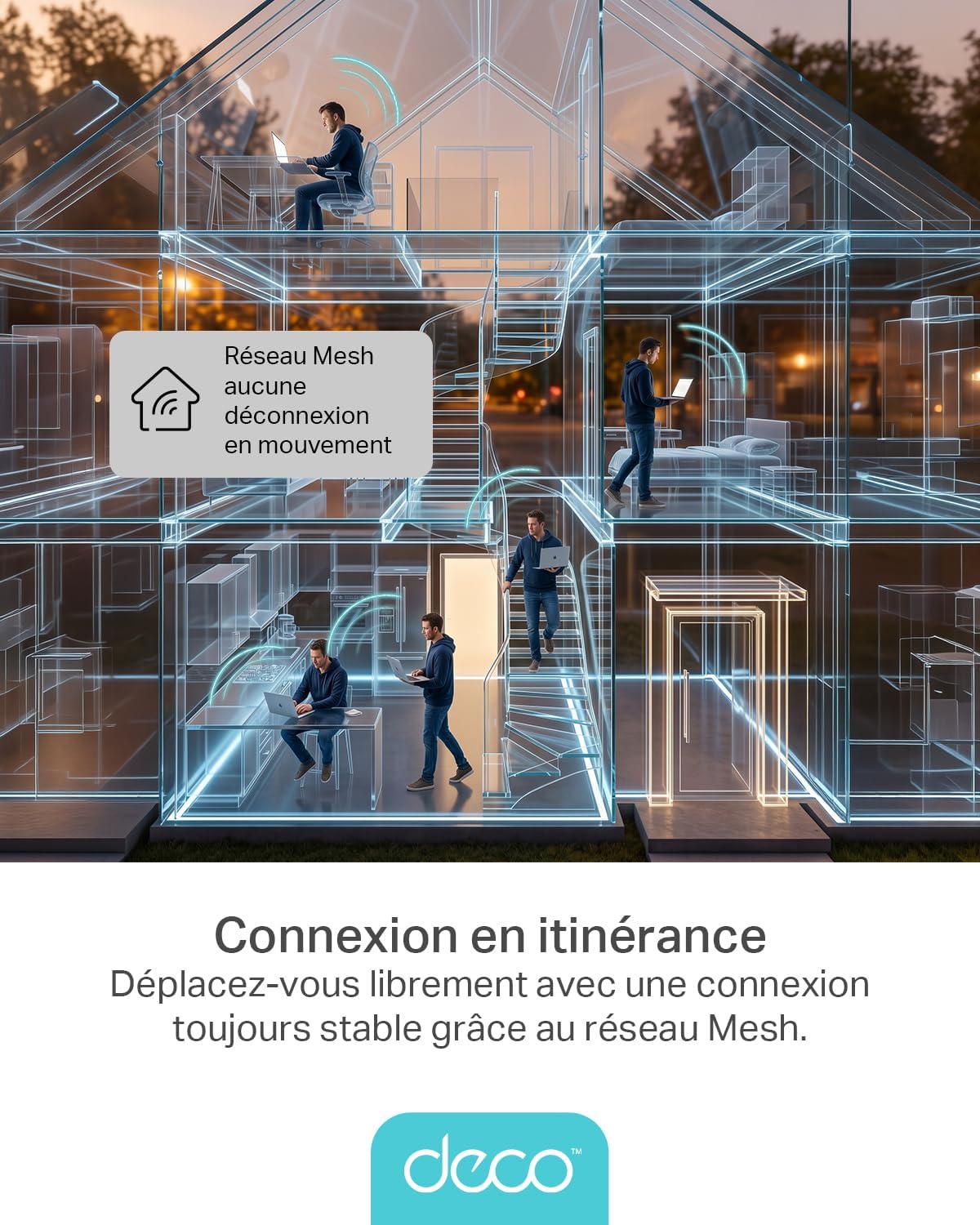 TP-Link Deco M4 (3-pack) Performance Mesh WiFi Systems, Parental Control