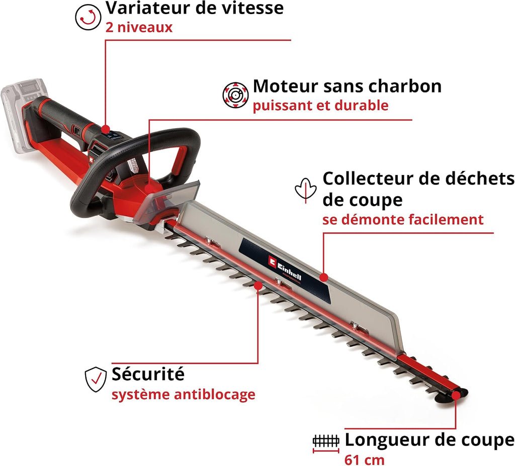 Einhell Professional GP-CH 18/61 Li BL-Solo Cordless Hedge Trimmer